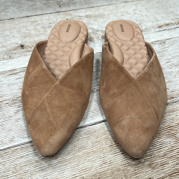 Birdies The Swan Velvet Slip On Shoes - Picture 3 of 7